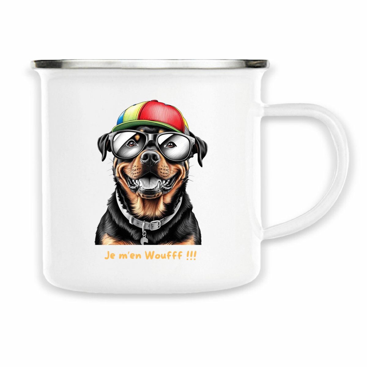 Mugs Rottweiler " Je m'en Woufff !!! " - Image