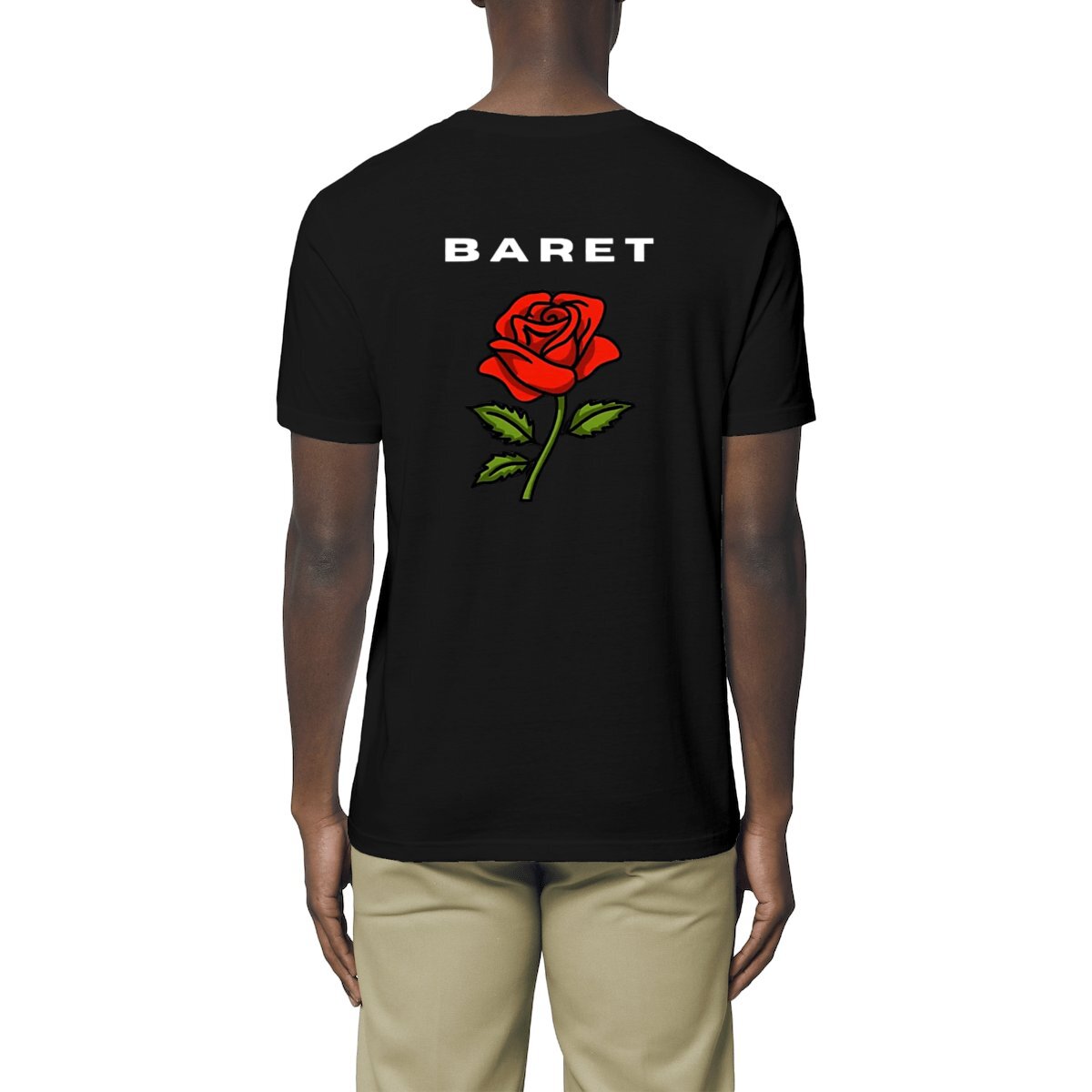 Image front T-shirt Baret "La vie en rose"