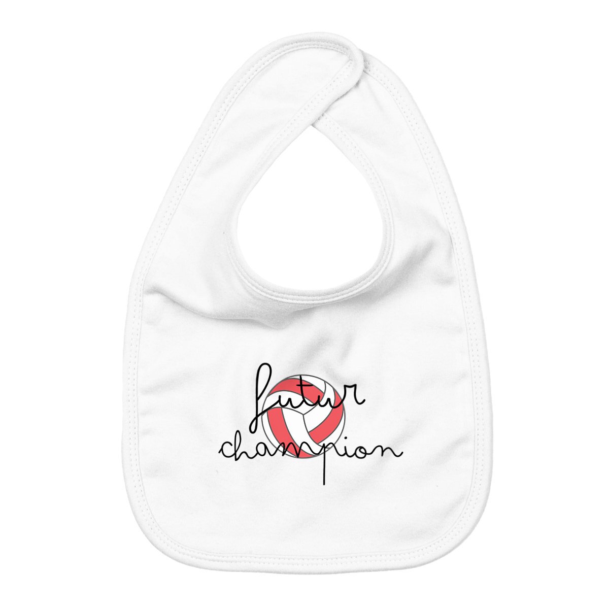 Image back Bavoir bébé Volley