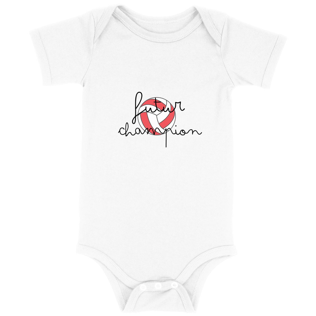 Image back Body bébé Volley