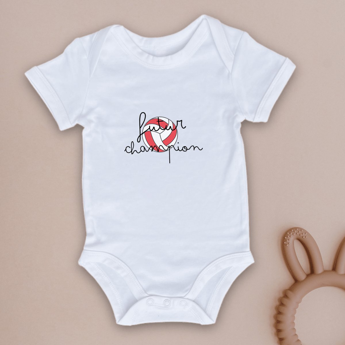 Image front Body bébé Volley