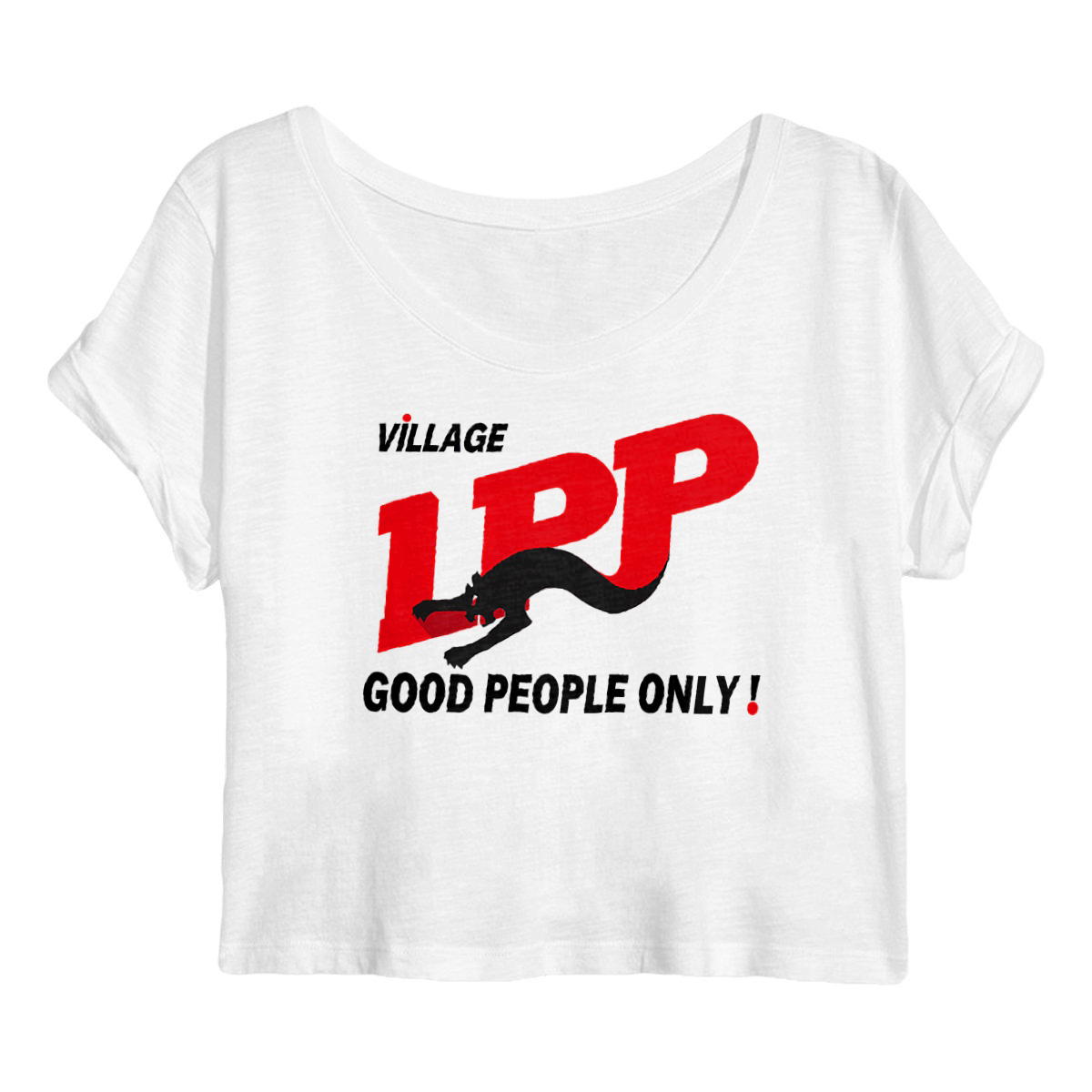 Image back Le Crop Top léger : "Village LPP"