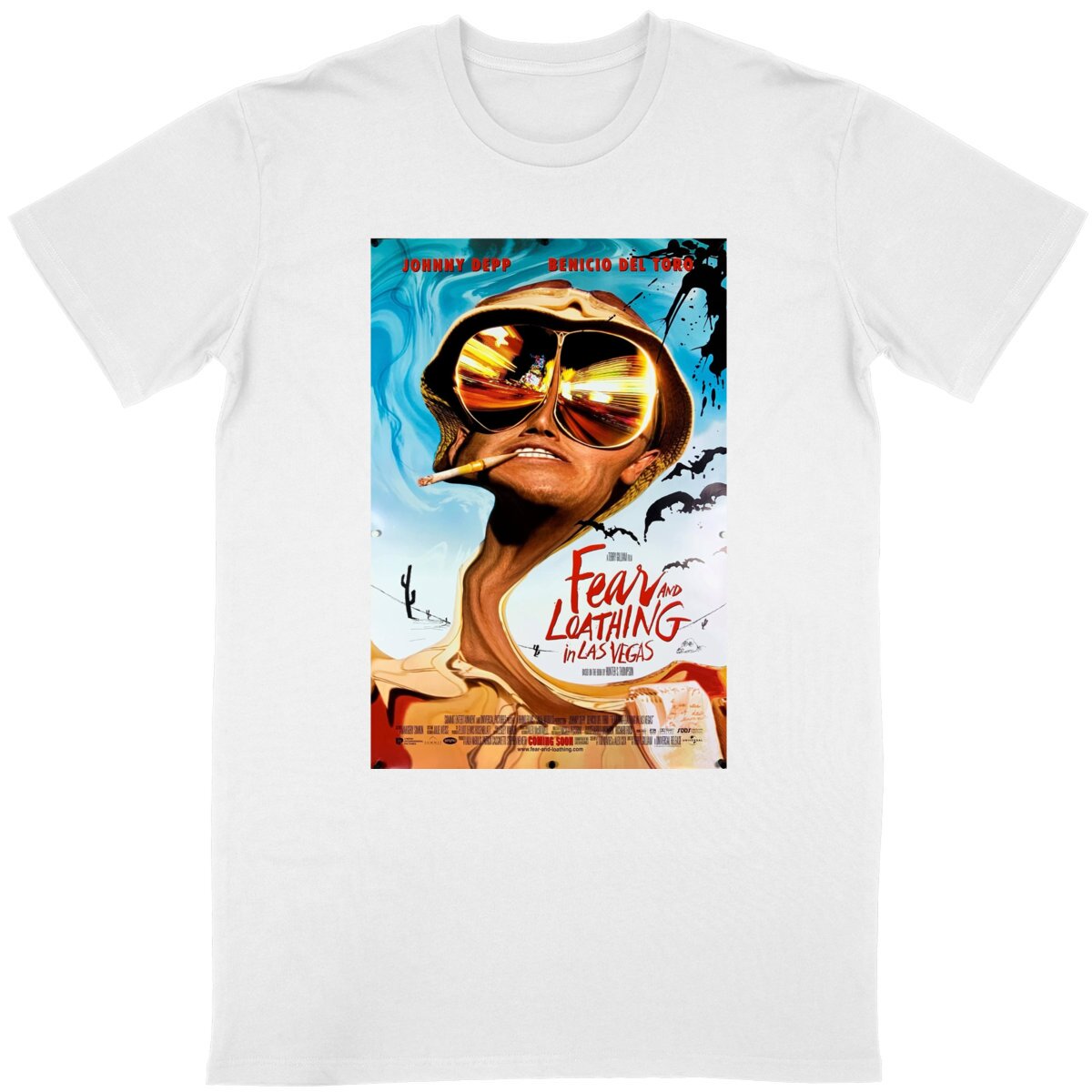 Image back Le T-Shirt H/F "Las Vegas Parano"