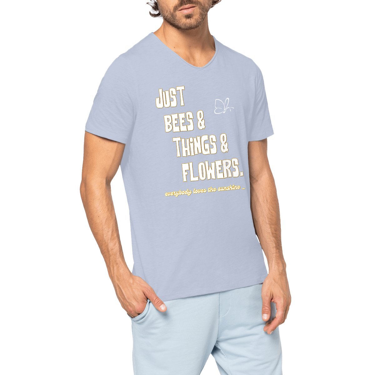 Image front Le T-Shirt cool "Just Bees" (Homme)