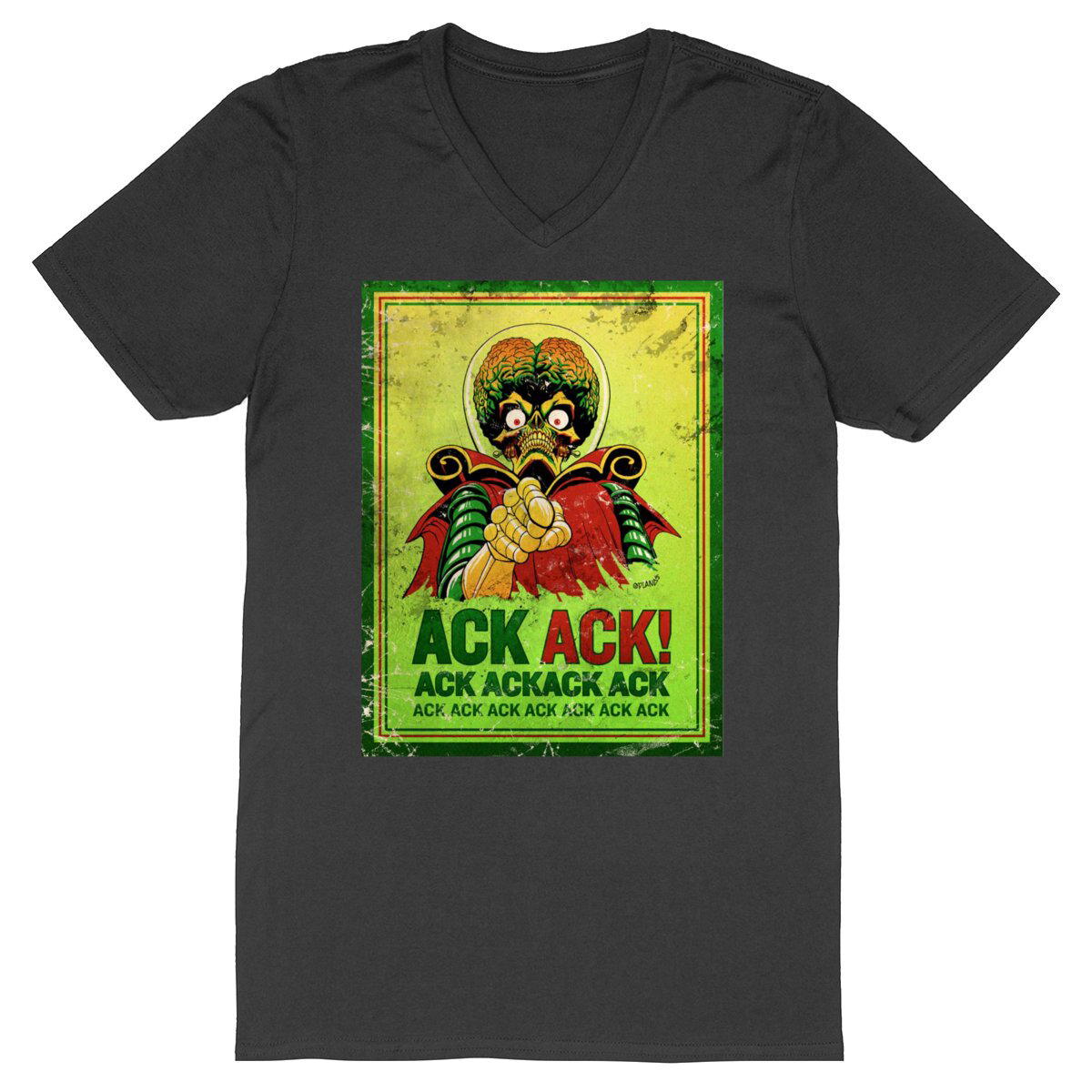 Image back Le T-Shirt cool "Ack Ack !" (Homme)