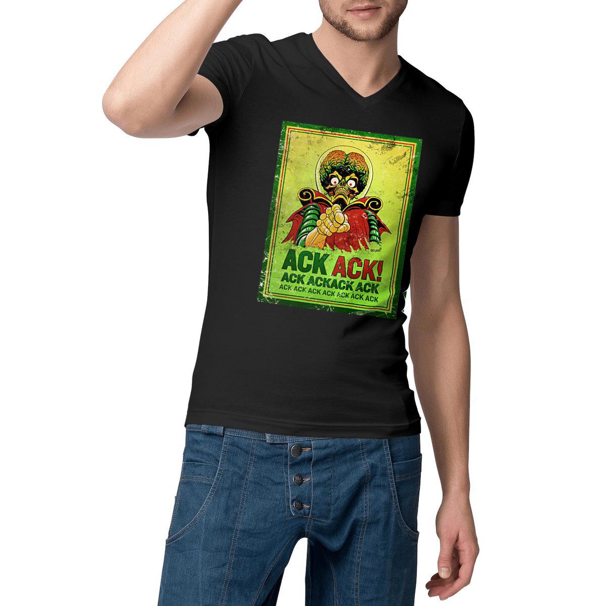 Image front Le T-Shirt cool "Ack Ack !" (Homme)