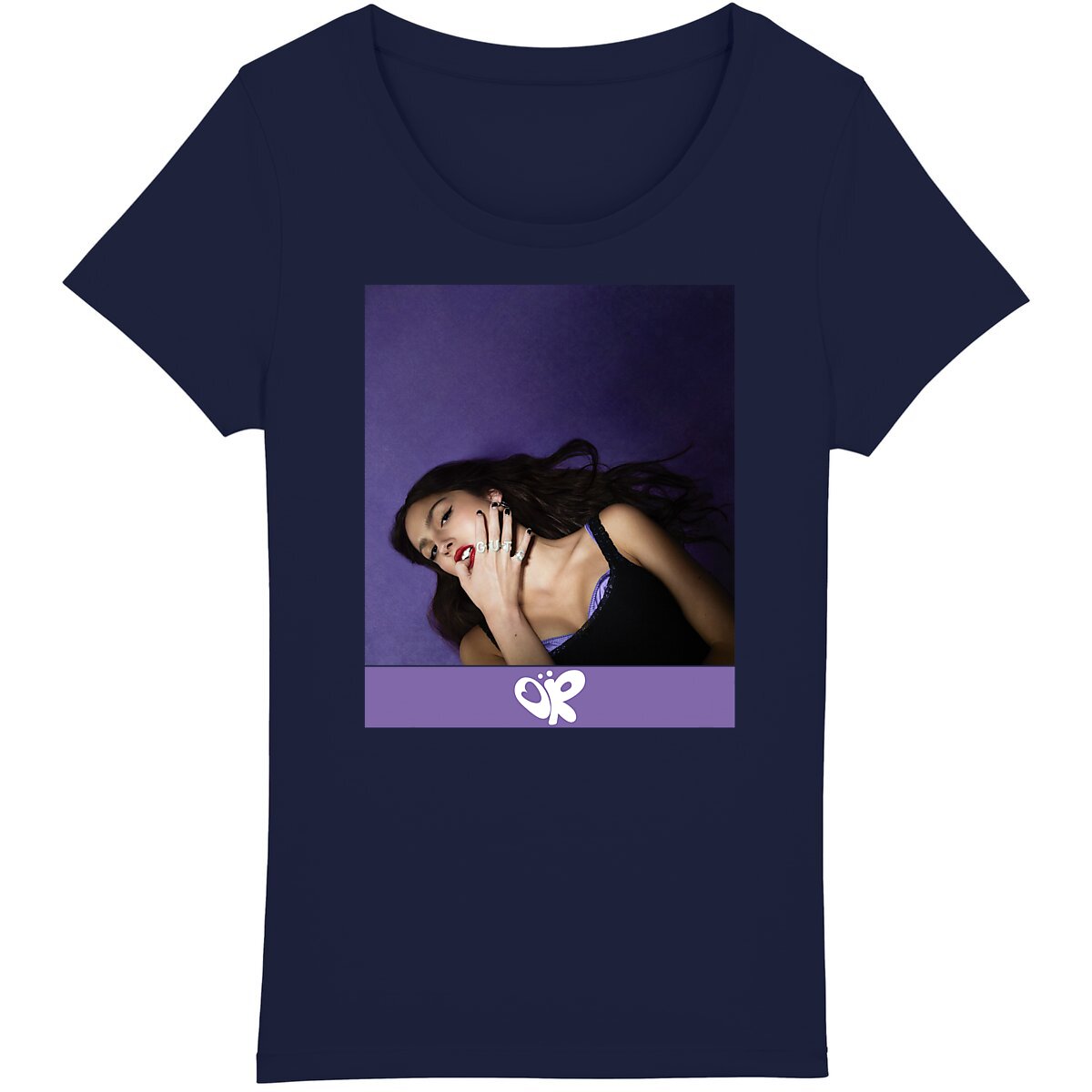 Image back Le T-Shirt Femme "Fan d'Olivia Rodrigo"