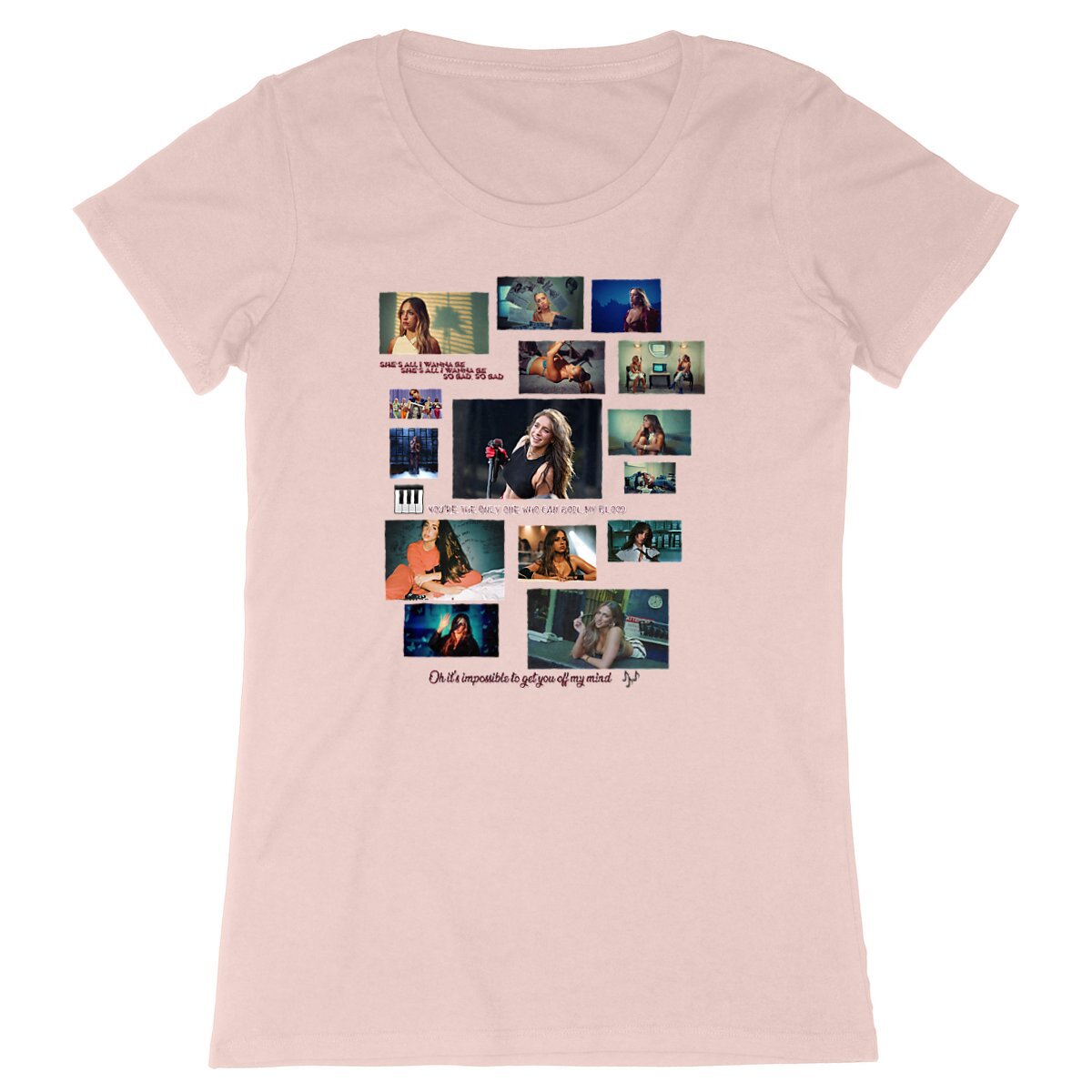 Image back Le T-Shirt Femme "Fan de Tate McRae"