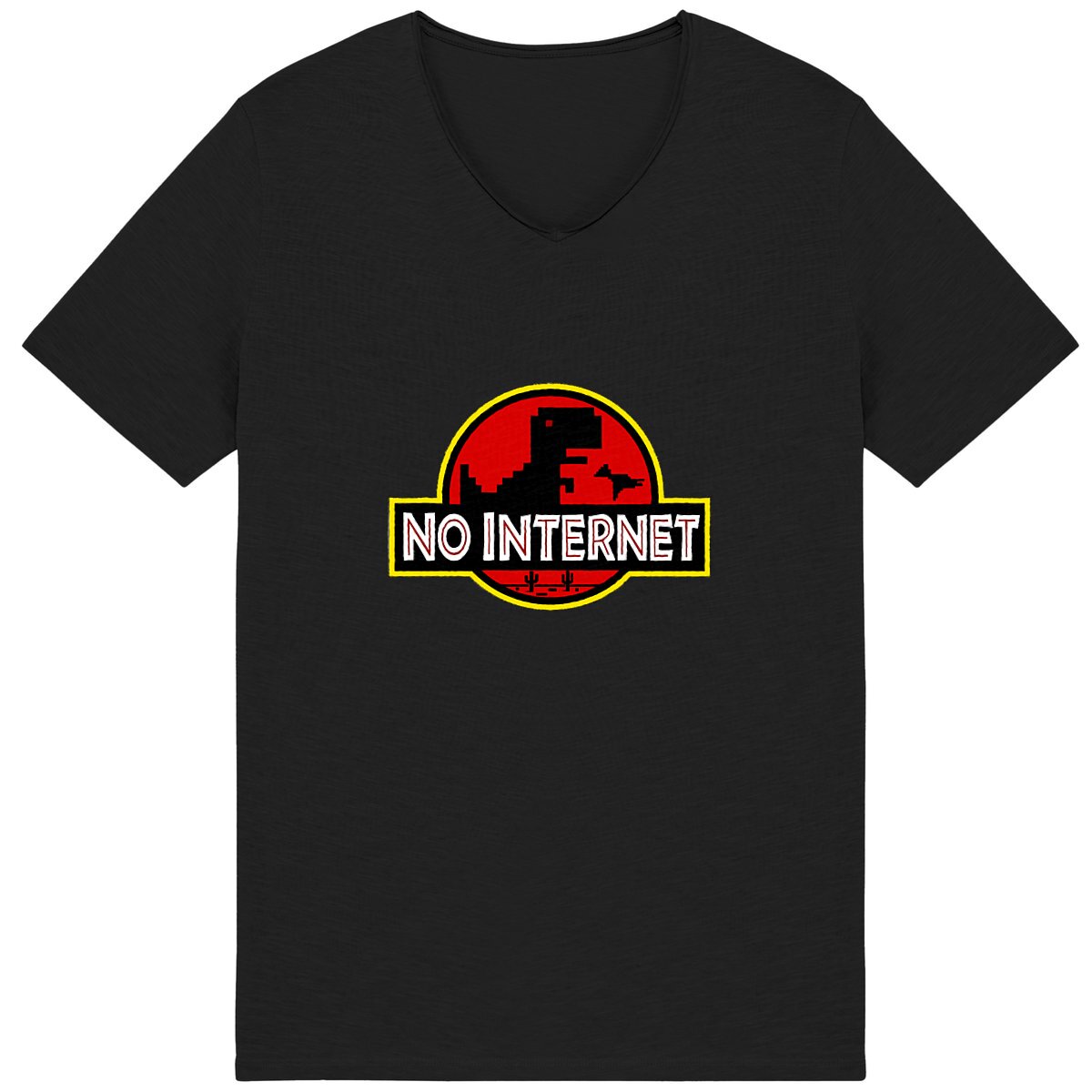Image front Le T-Shirt H/F "No Internet"