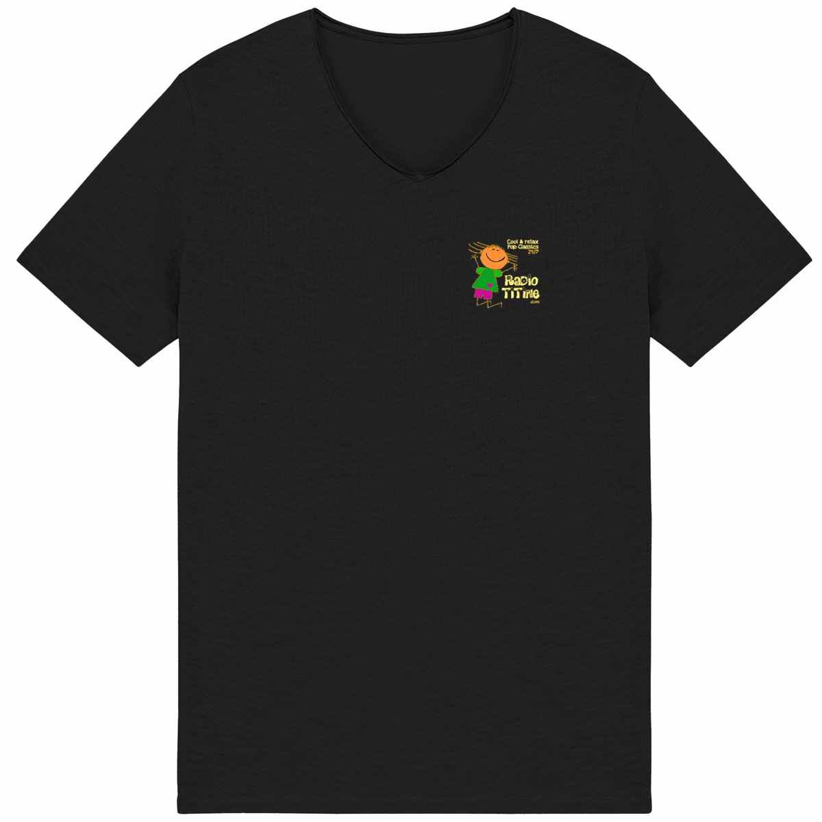 Image back Le TROP BEAU T-Shirt Homme façon "Slub" imprimé des 2 côtés !