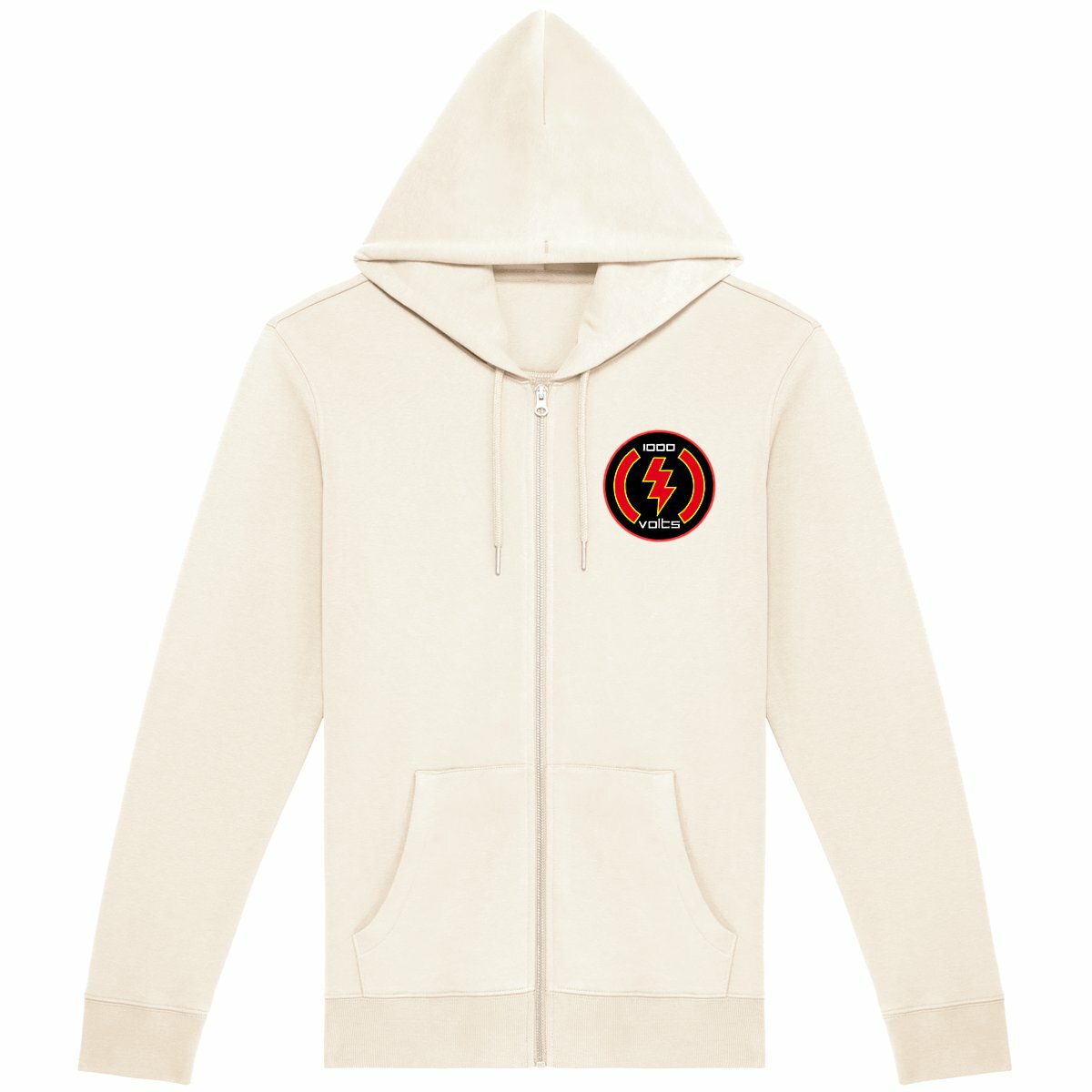 Sweat zippé unisexe – 1000VOLTS NC - Image