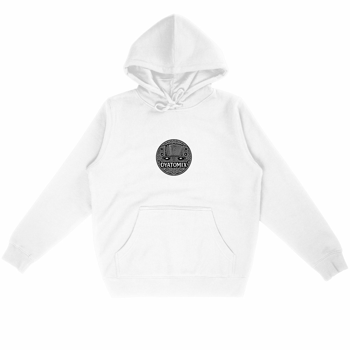 Sweat à capuche DYATOMIX Black & White  - Image