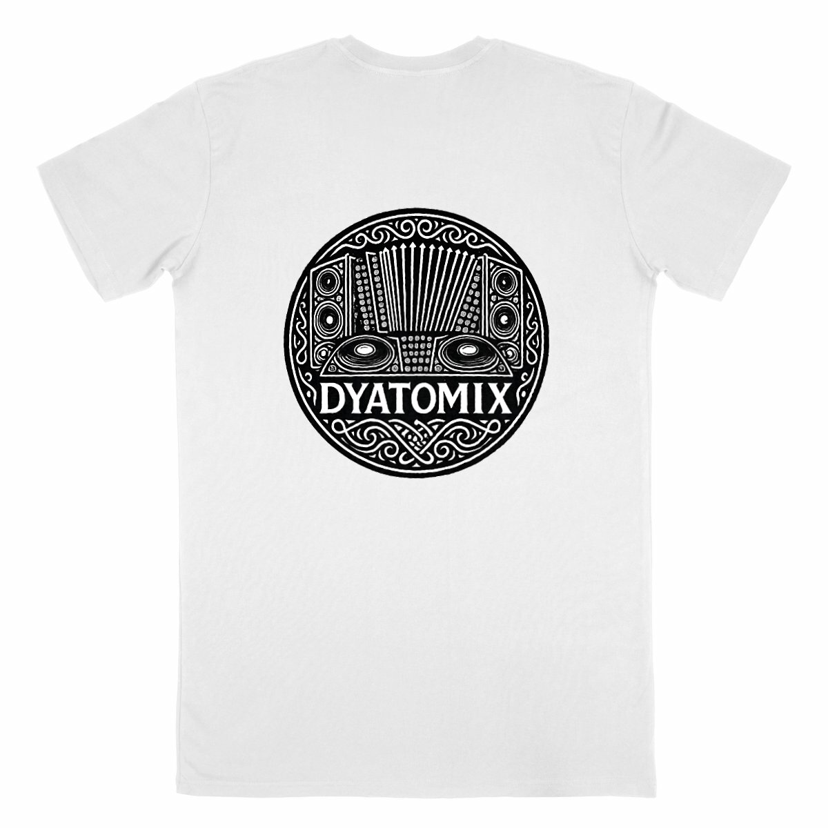  T-shirt unisexe DYATOMIX Black & White - Image