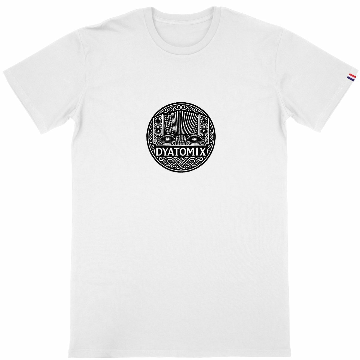  T-shirt unisexe DYATOMIX Black & White