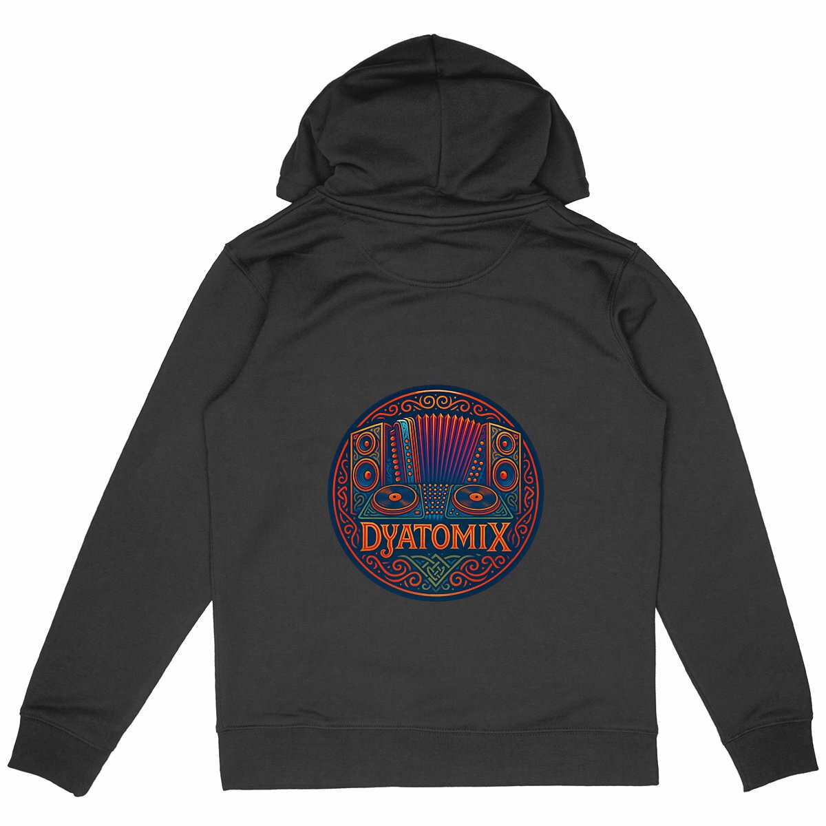 Sweat unisexe DYATOMIX – Mix Electro & Trad en coton bio  - Image