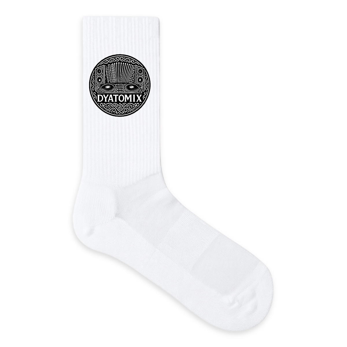 Chaussettes DYATOMIX Black & White  - Image