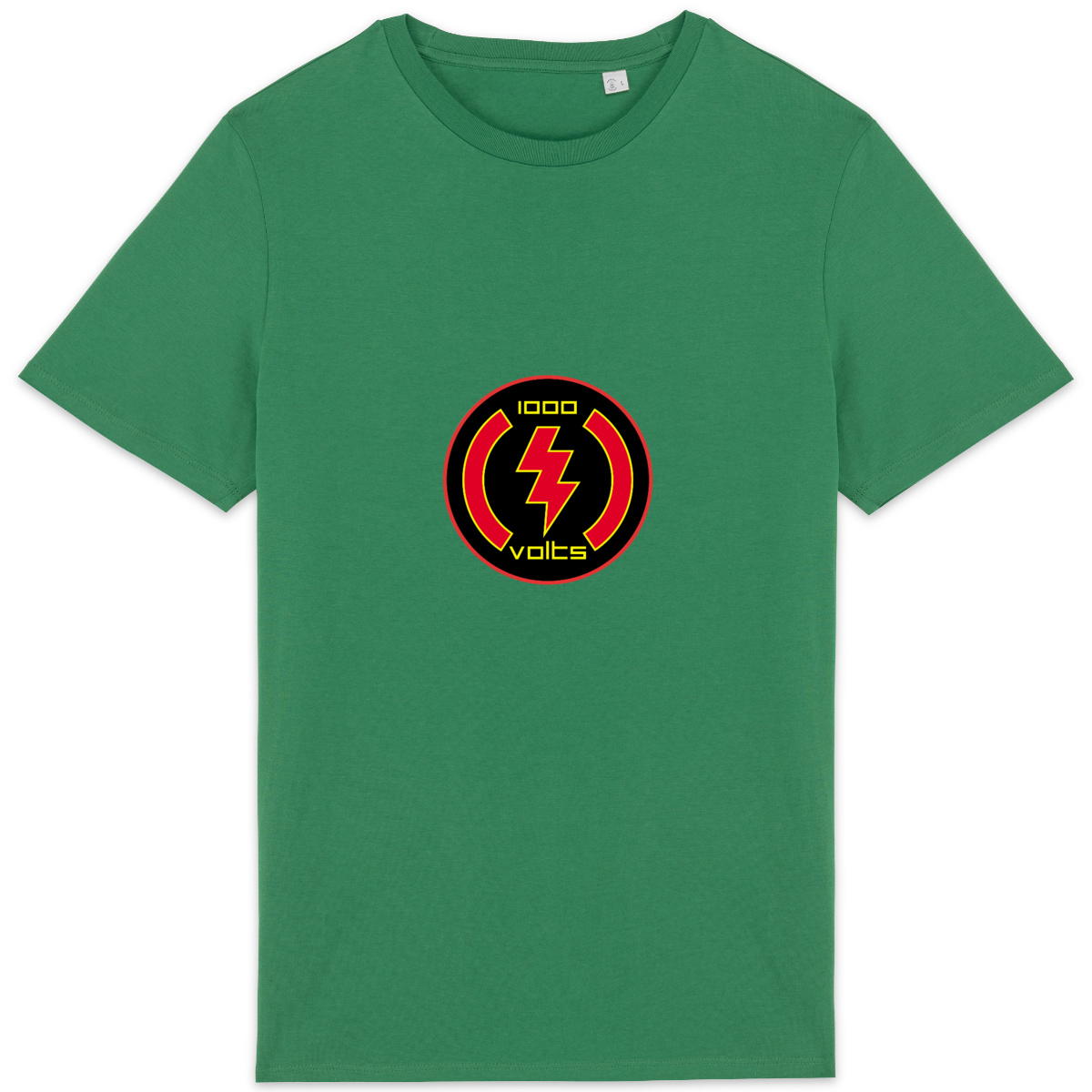 T-shirt unisexe 1000Volts NC – Style underground en coton bio  - Image
