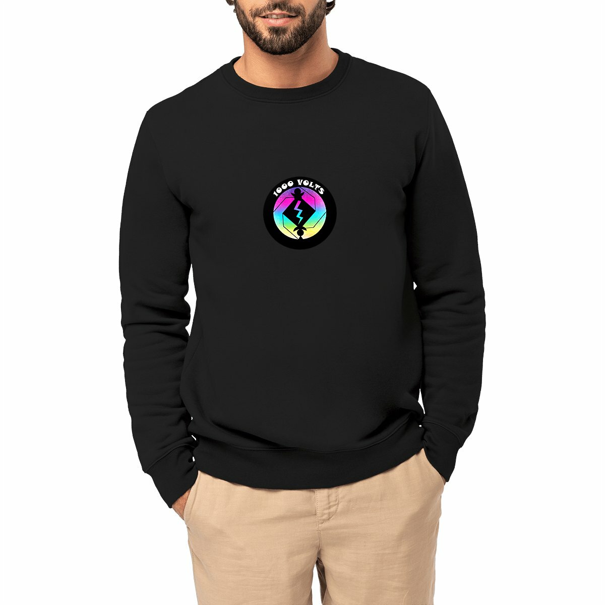 SWEAT ÉPAIS UNISEXE - 1000VOLTS BZH