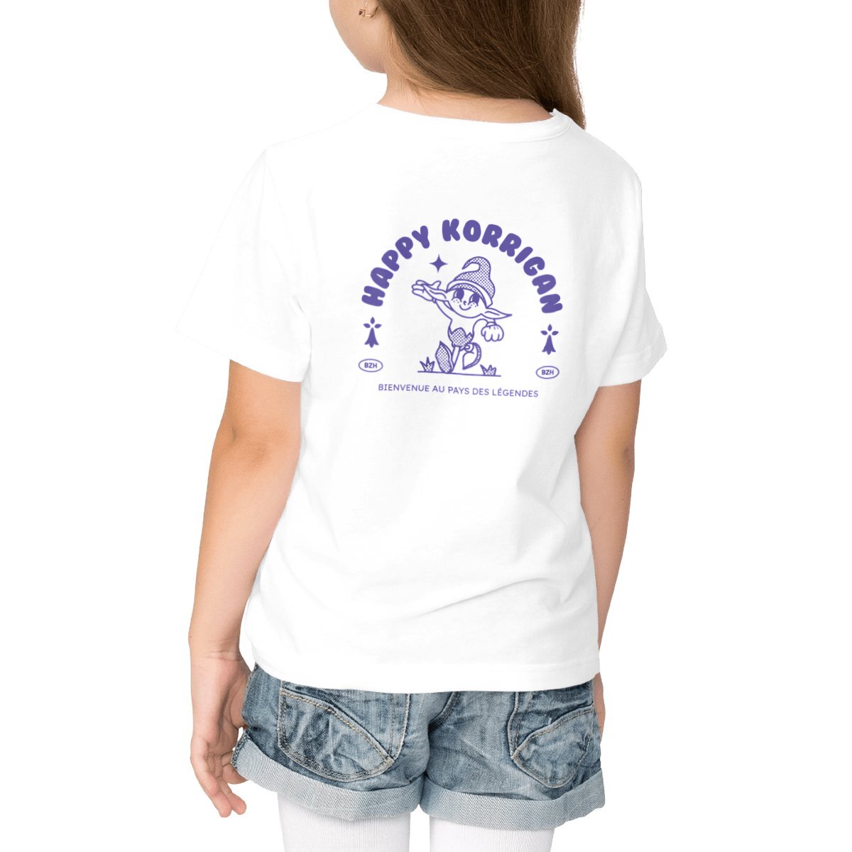 Image front T-shirt enfant Happy Korrigan