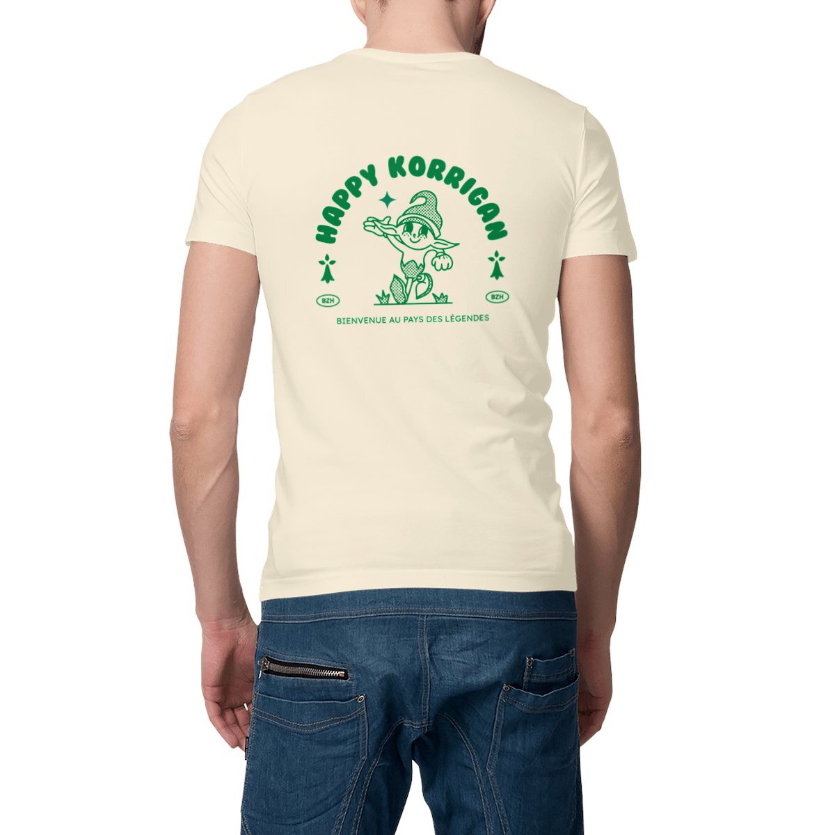 Image front T-shirt Happy Korrigan