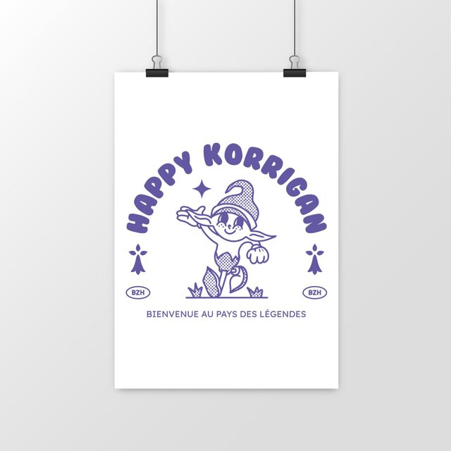 Image front Affiche Happy Korrigan