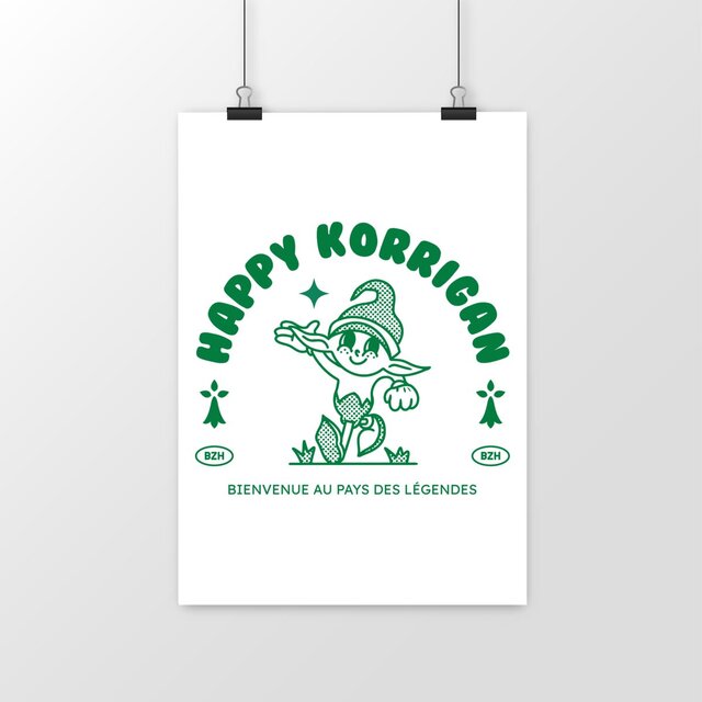 Image front Affiche Happy Korrigan