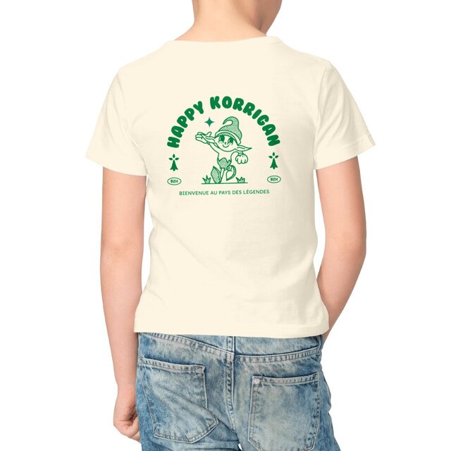 Image front T-shirt enfant Happy Korrigan