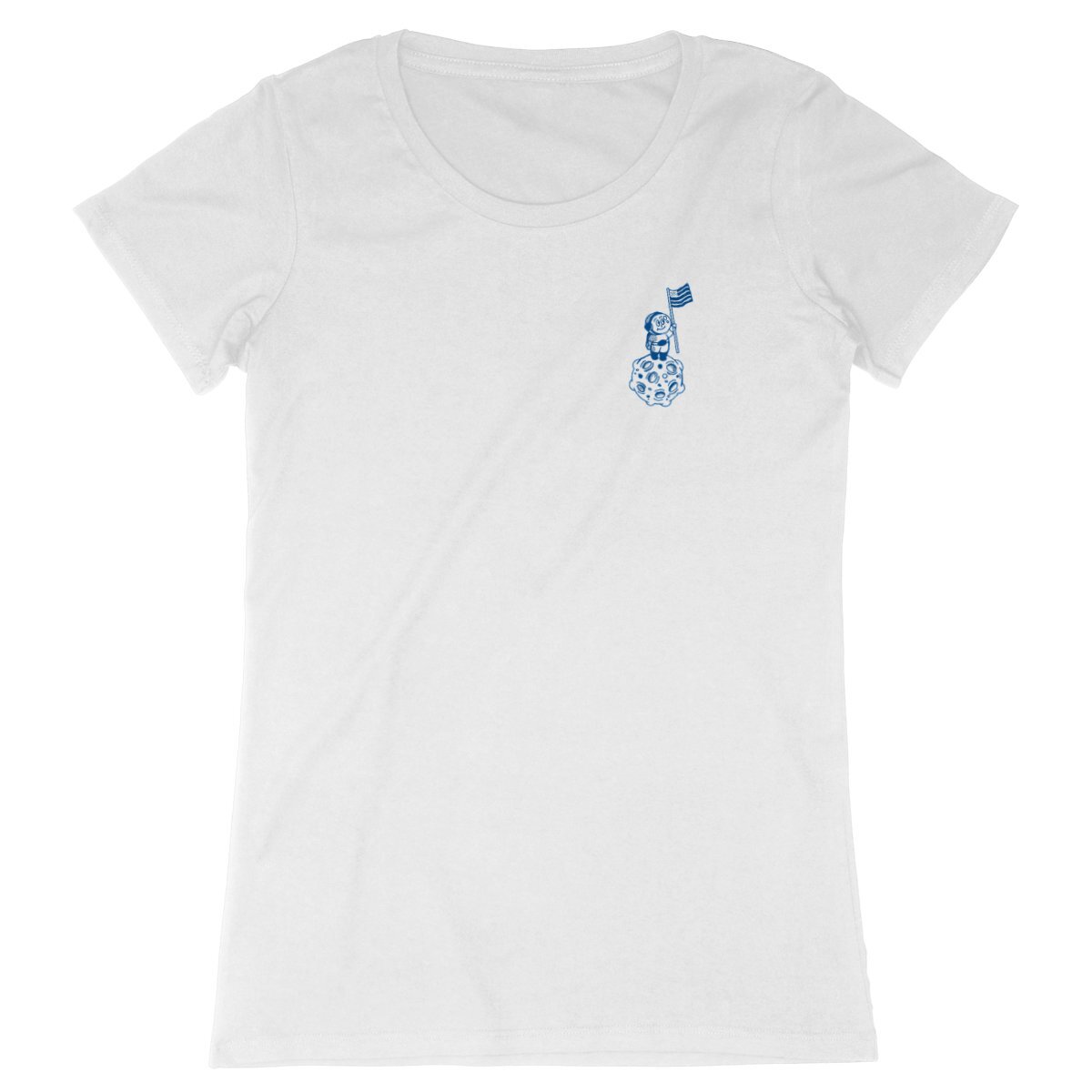 Image back T-shirt femme Breizh-tronaute
