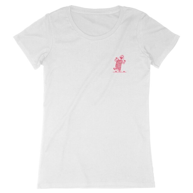 Image back T-shirt femme Galette Saucisse