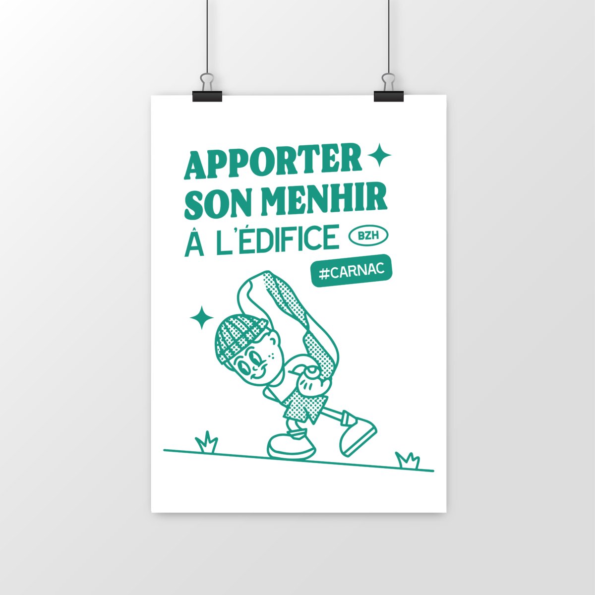 Image front Affiche Menhir