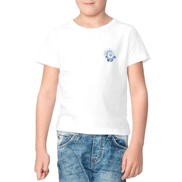Image front T-shirt enfant Météo Bretonne