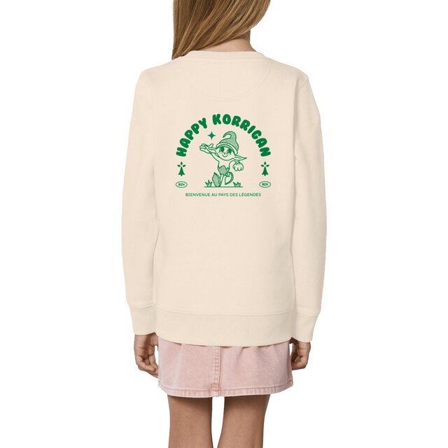 Image front Sweat enfant Happy Korrigan