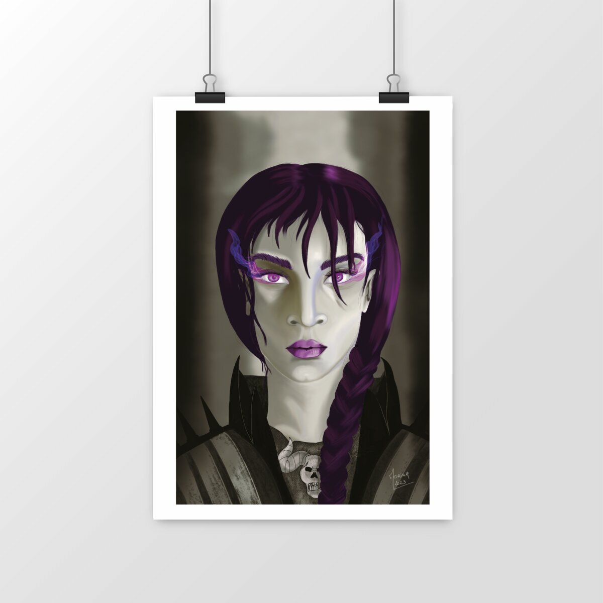 Image front Cold Wrath Art Print