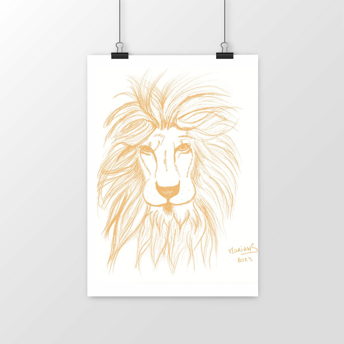 Wild Heart art print 