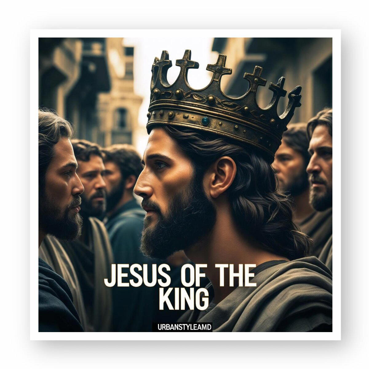 Autocollant Jesus Of The King