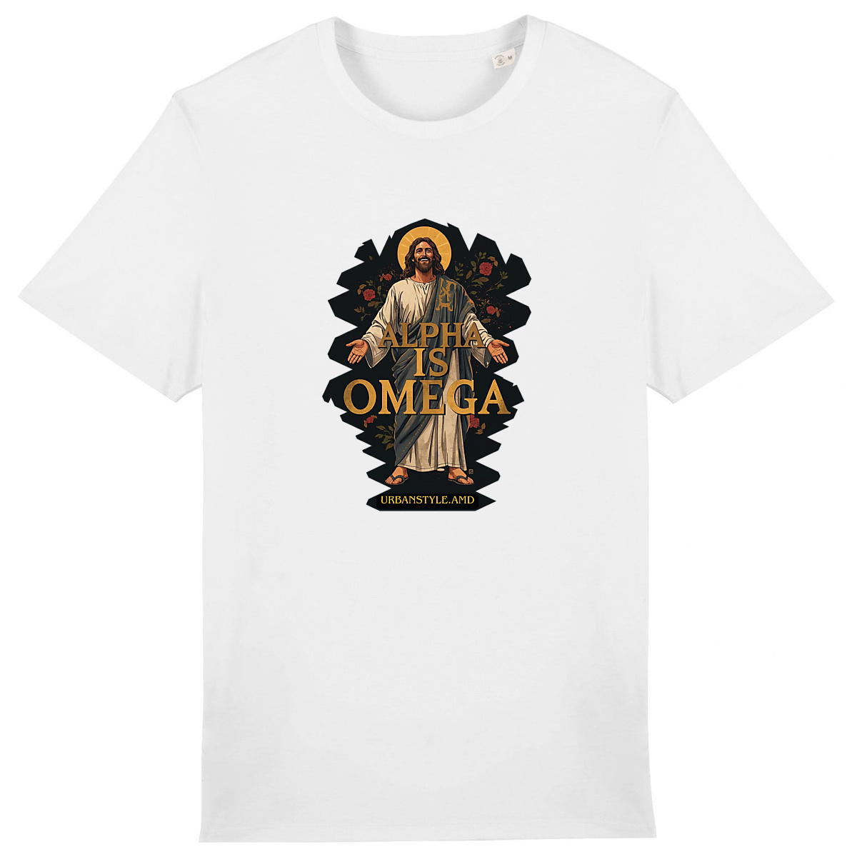 T-shirt Unisexe épais ALPHA IS OMEGA