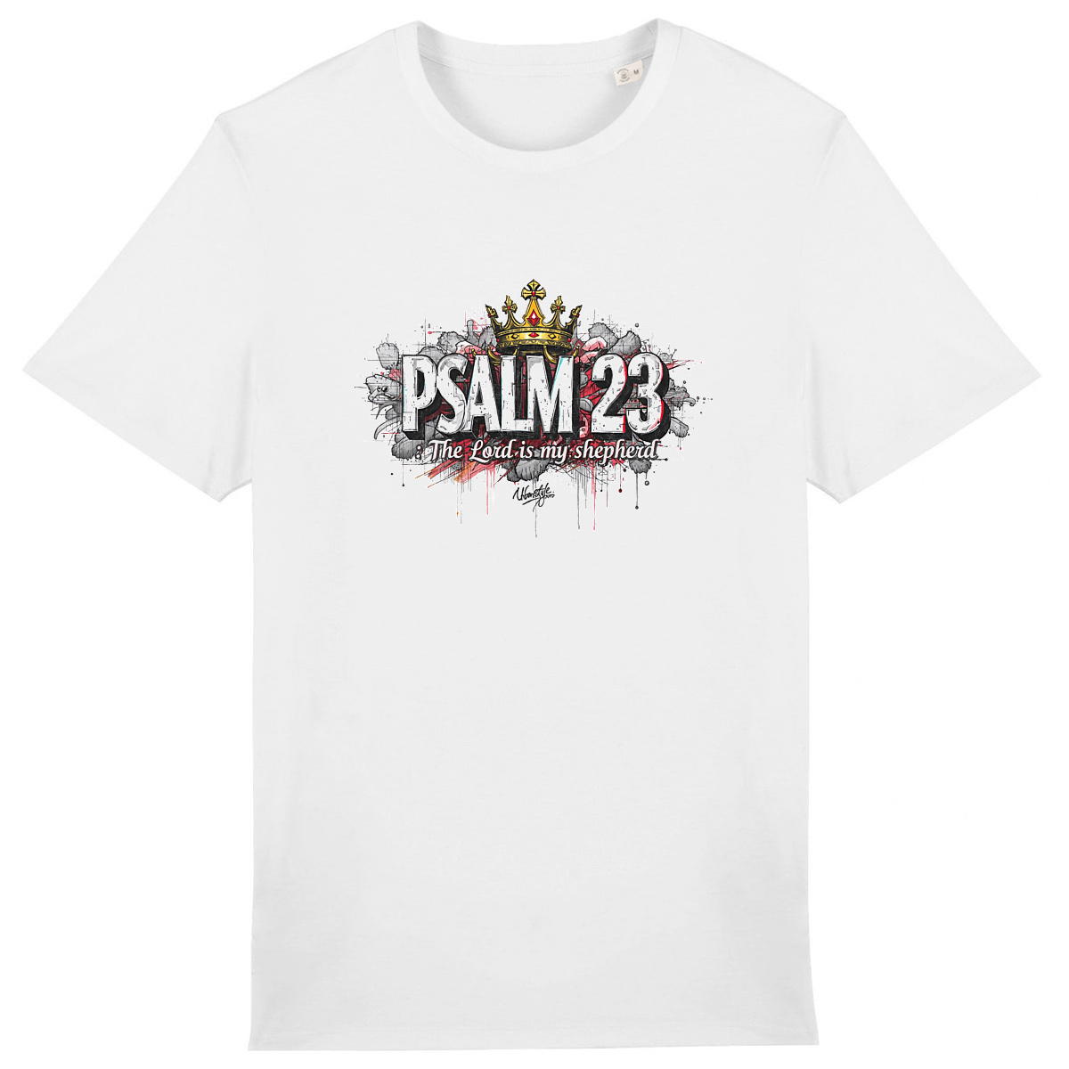 T-shirt Unisexe épais PSALM 23