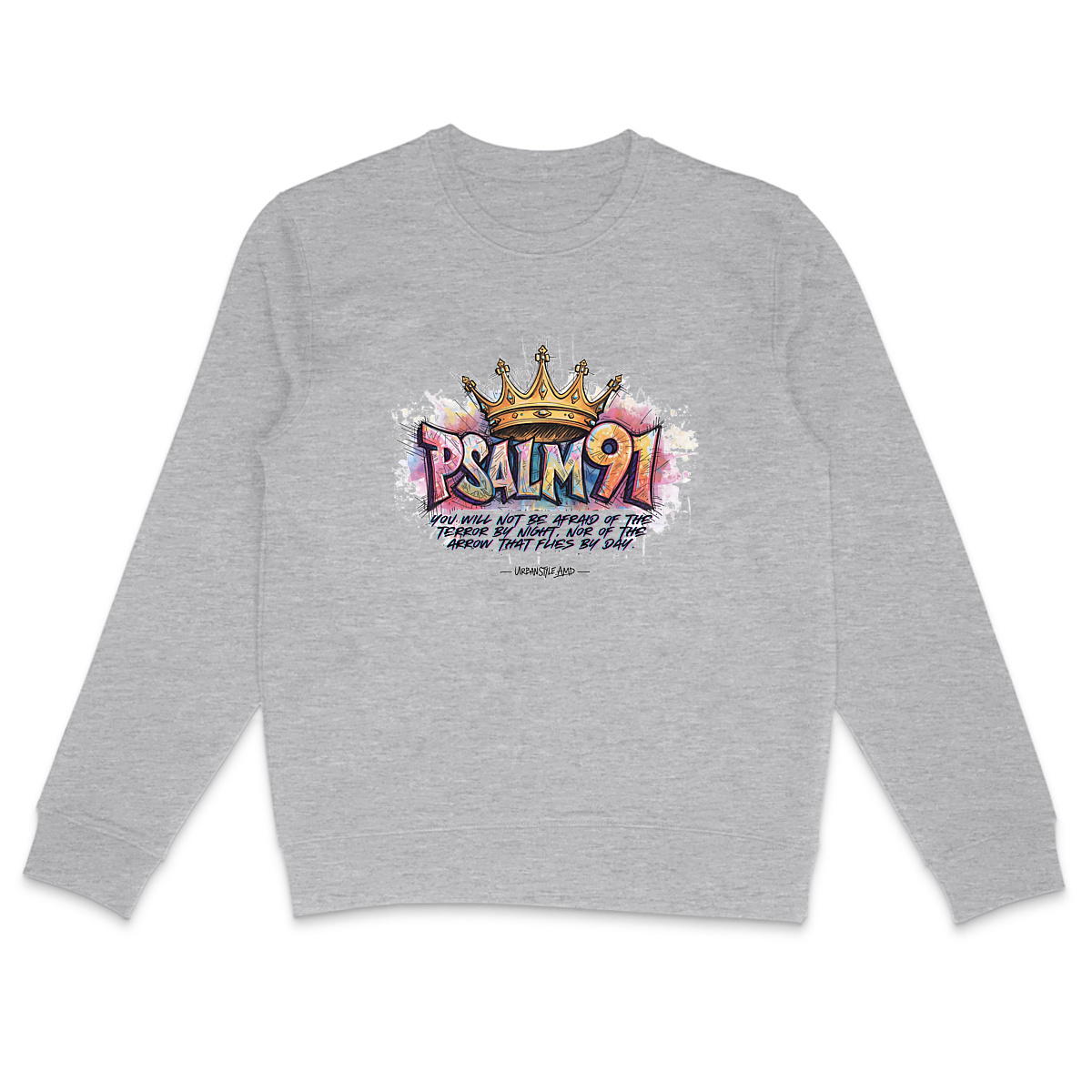 Sweat-shirt Léger Unisexe PSALM 91 - Image