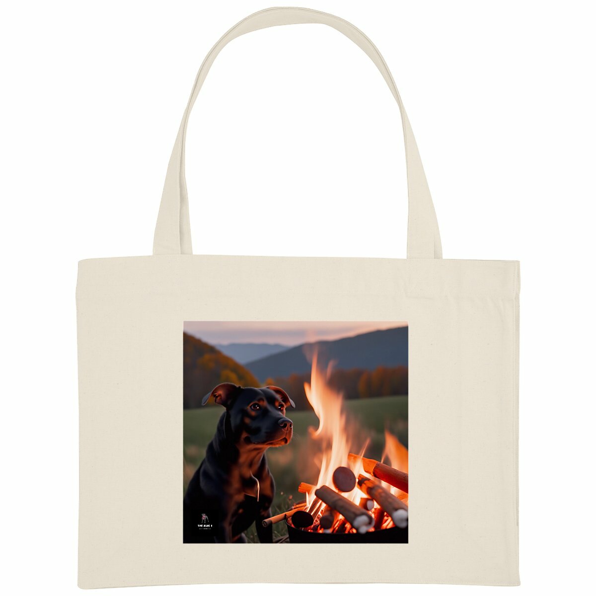 Image back Shopping Bag - Staffie 7