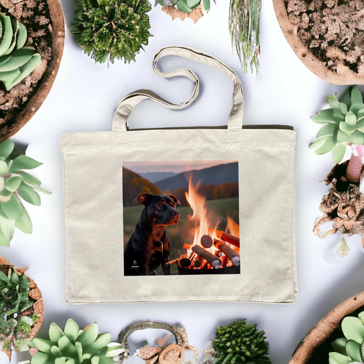 Image front Shopping Bag - Staffie 7