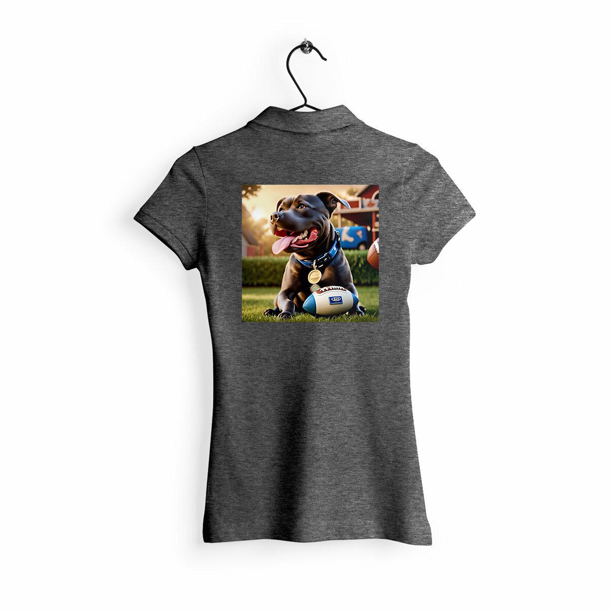 Image back Polo Femme - Staffie 8