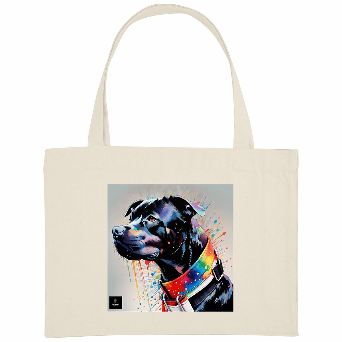 Image back Shopping Bag - Staffie 1