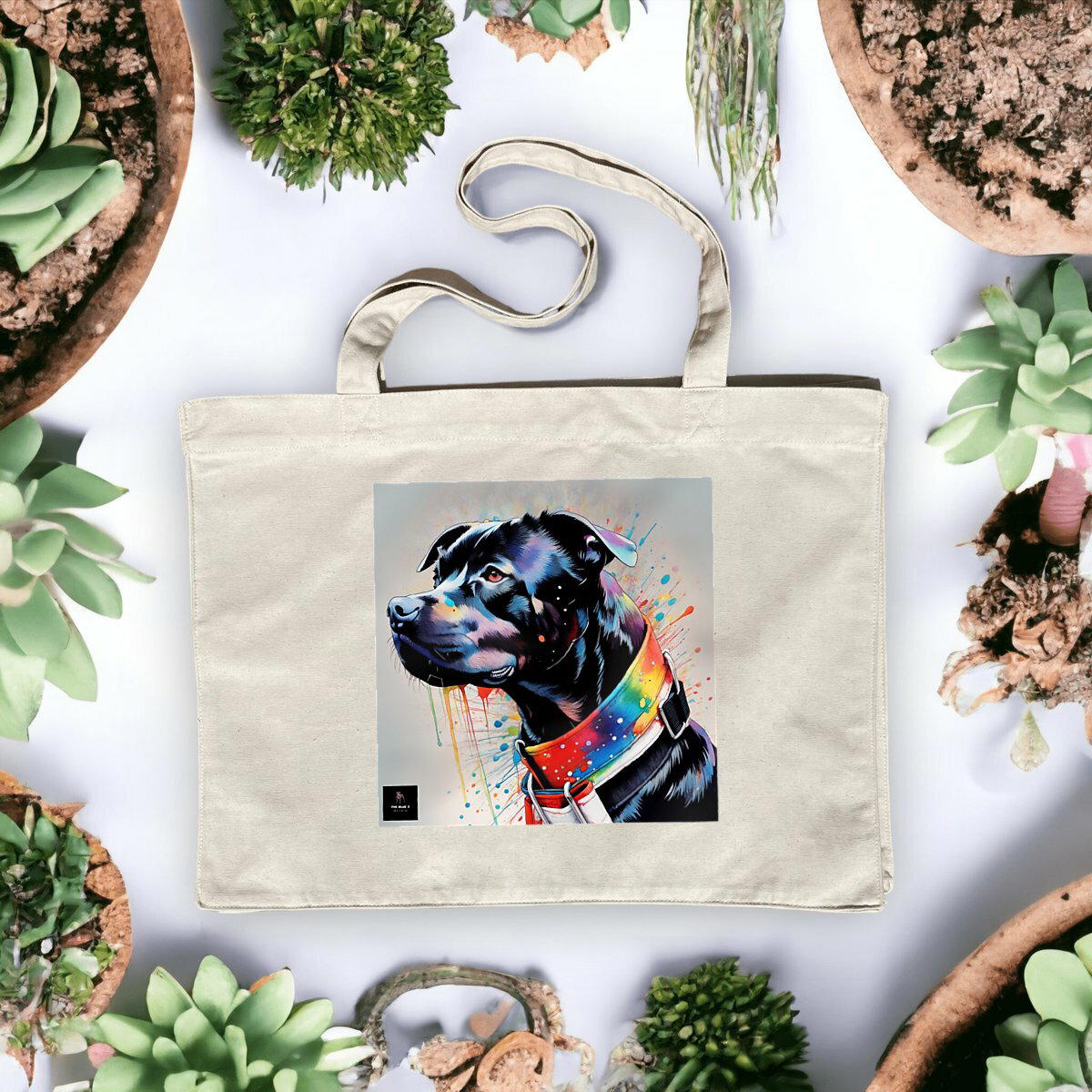 Image front Shopping Bag - Staffie 1