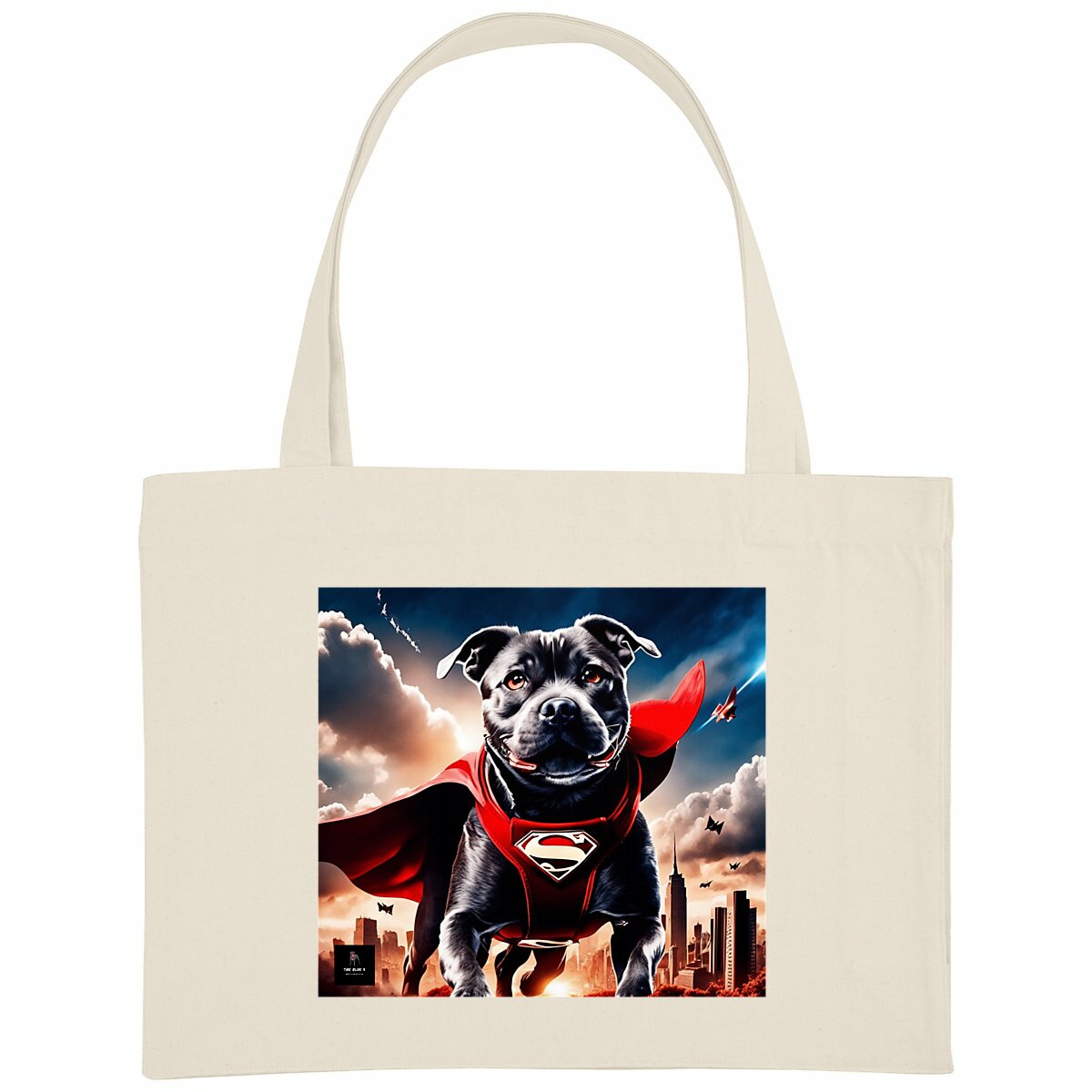 Image back Shopping Bag - Staffie 2