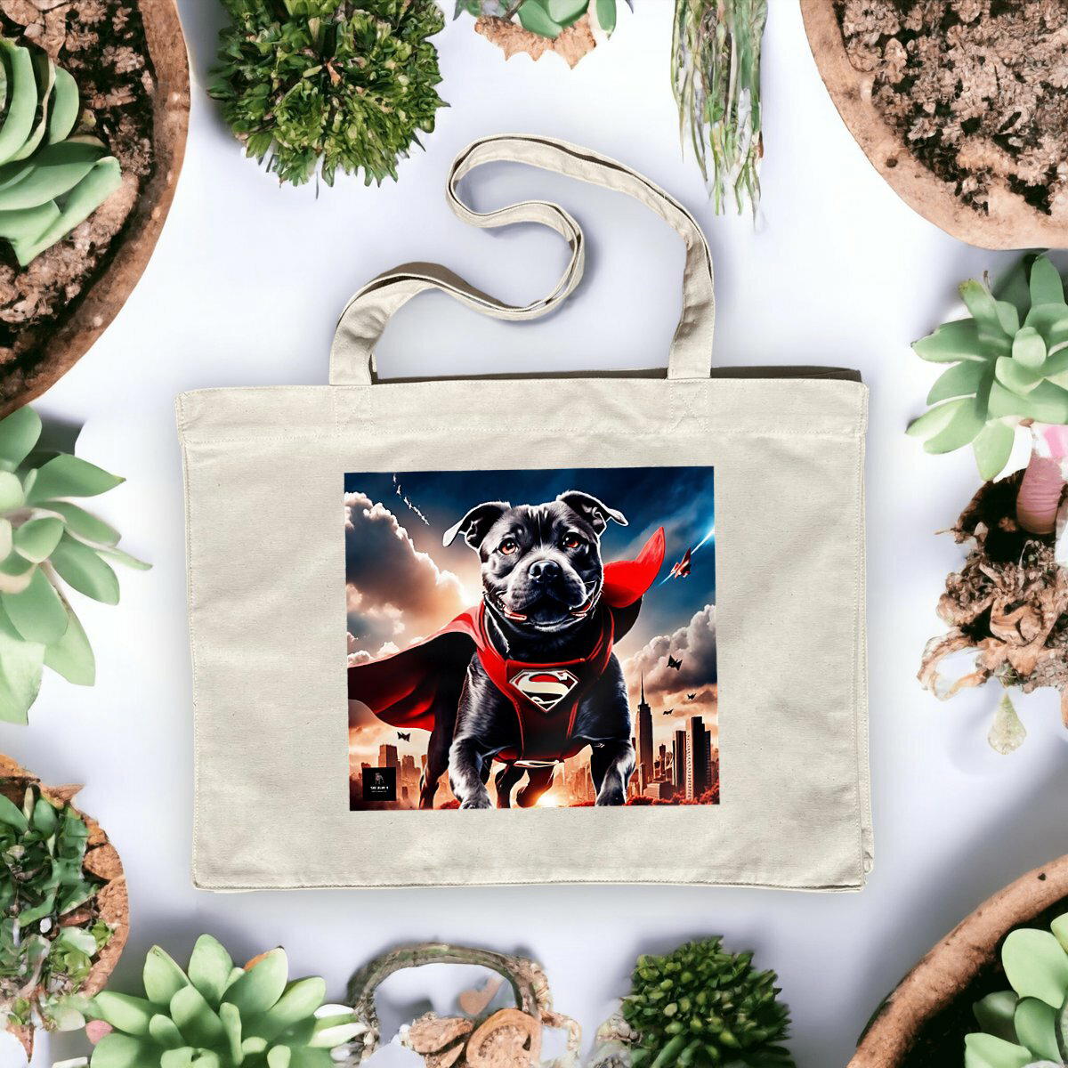 Image front Shopping Bag - Staffie 2
