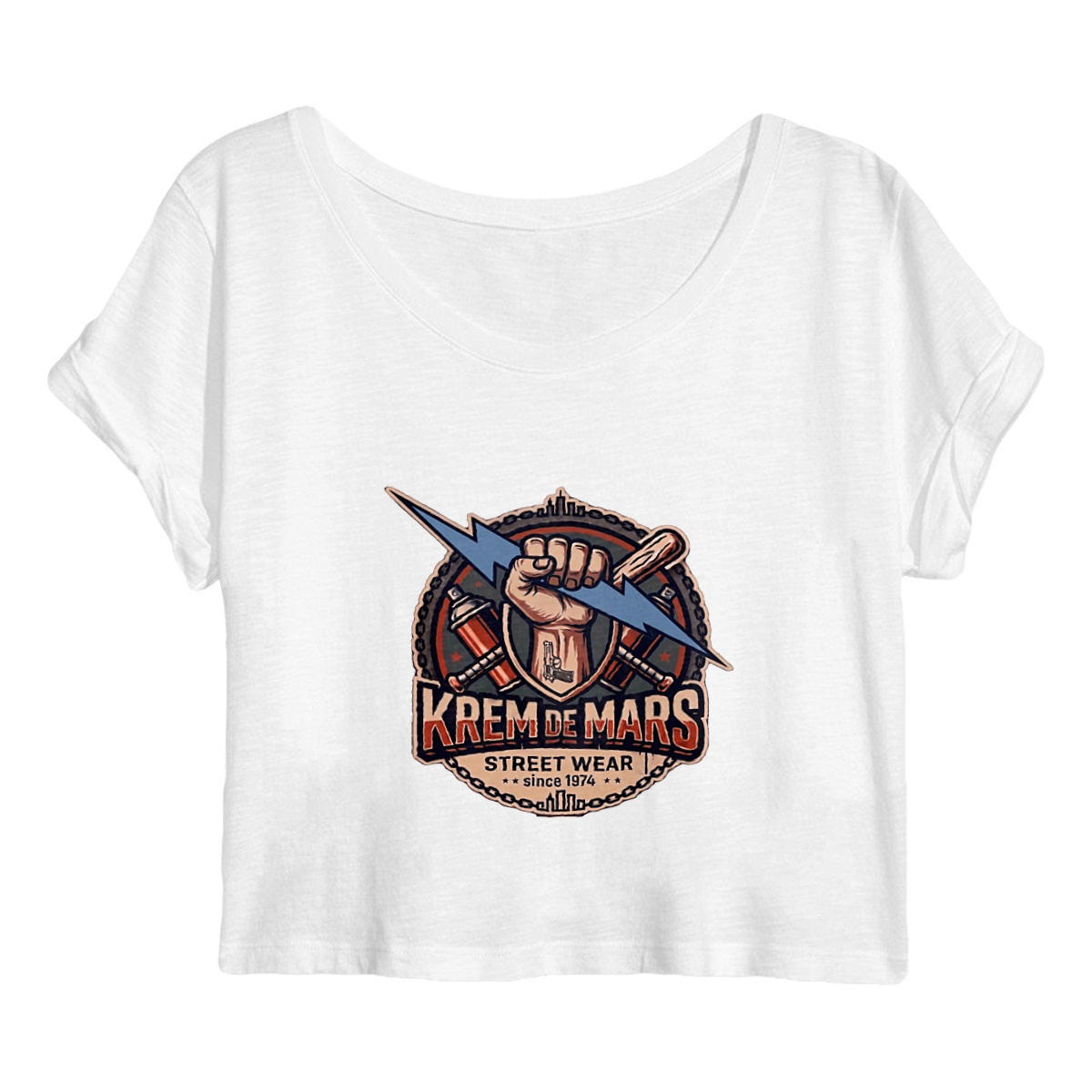 Crop top Femme KREM DE MARS - Image