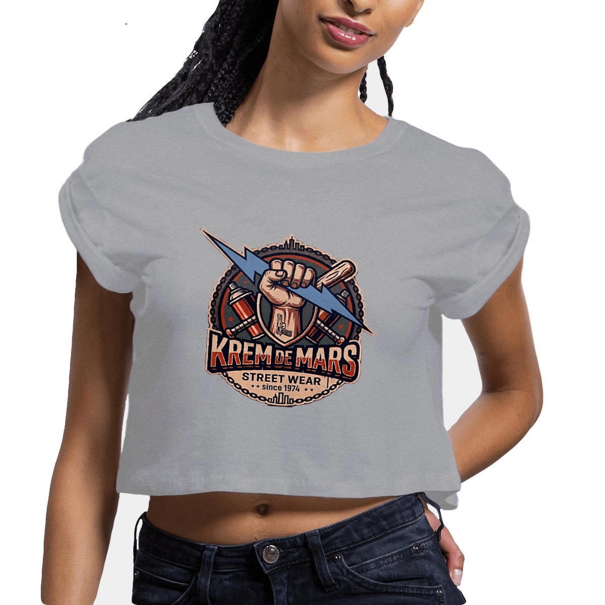 Crop top Femme KREM DE MARS