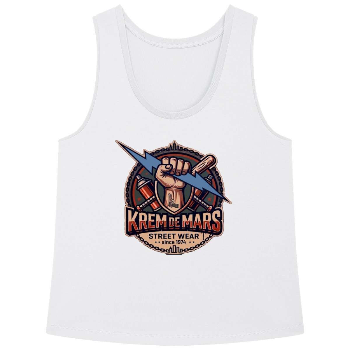 Débardeur Femme ample KREM DE MARS - Image