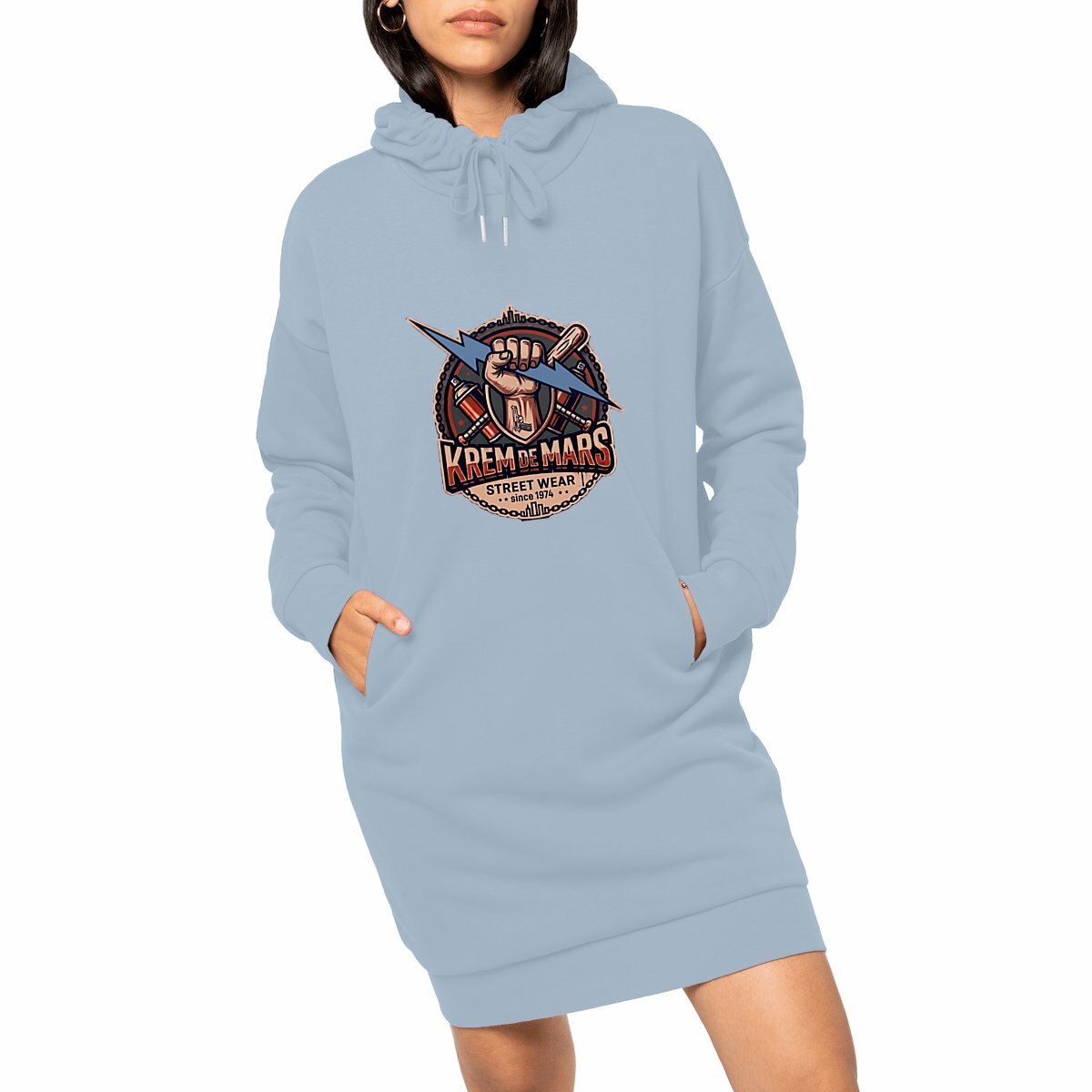 Robe sweat Femme KREM DE MARS