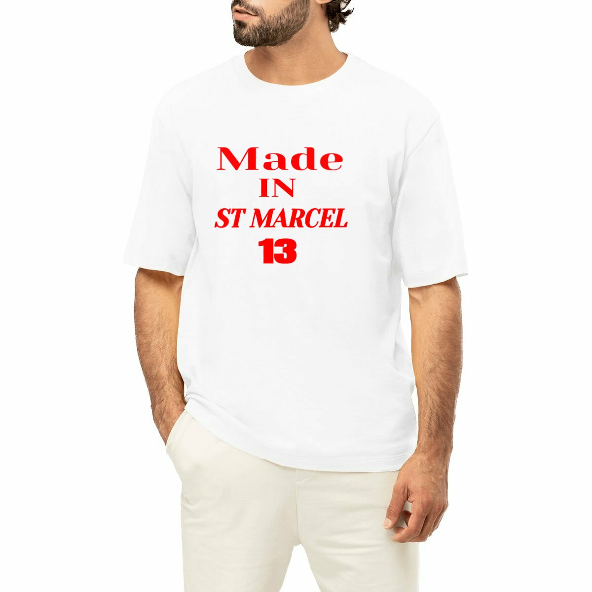 Identity St Marcel Tee-shirt epais 